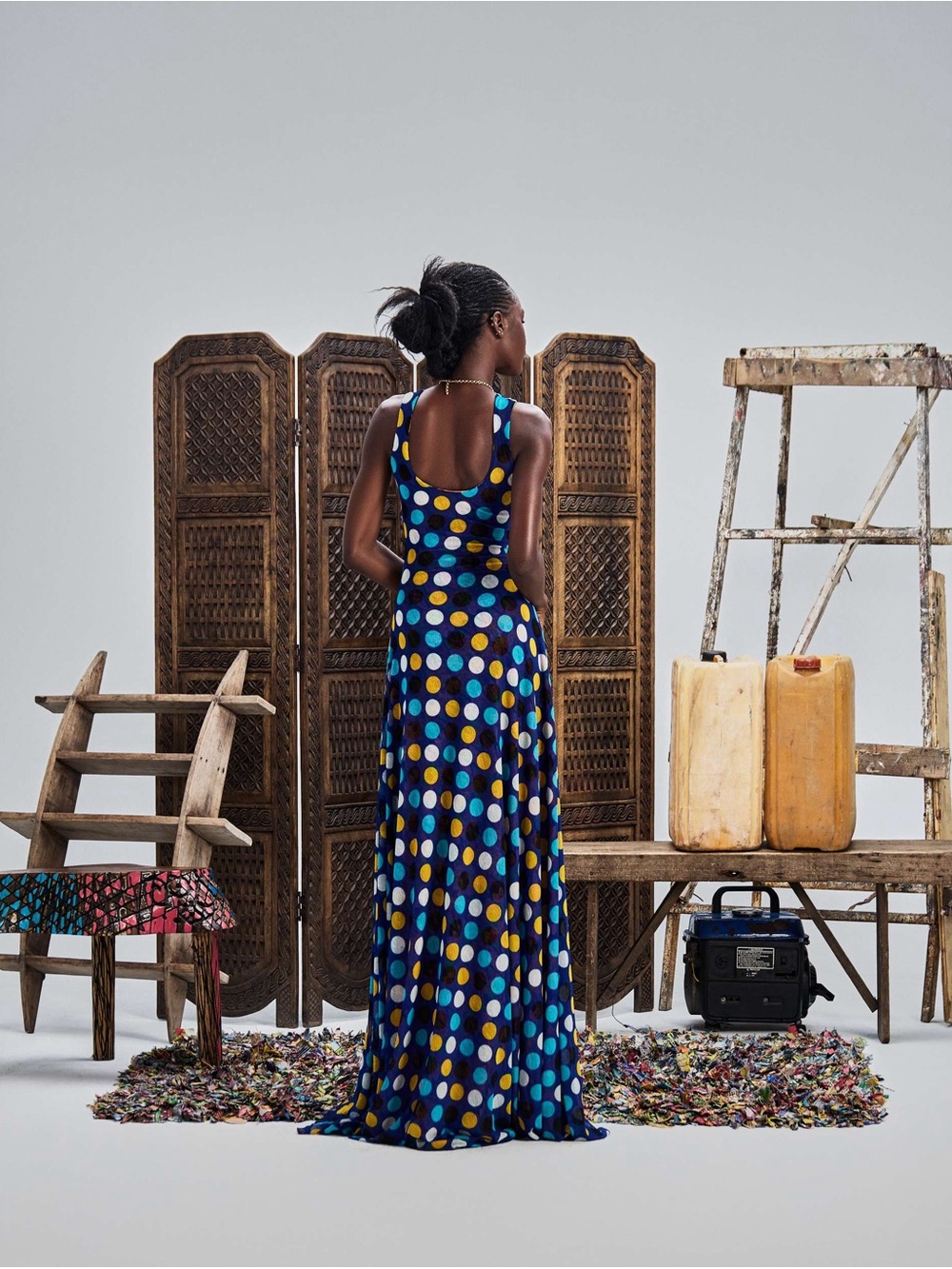 HERTUNBA - Oma Reversible Dress - Picture 2 of 3
